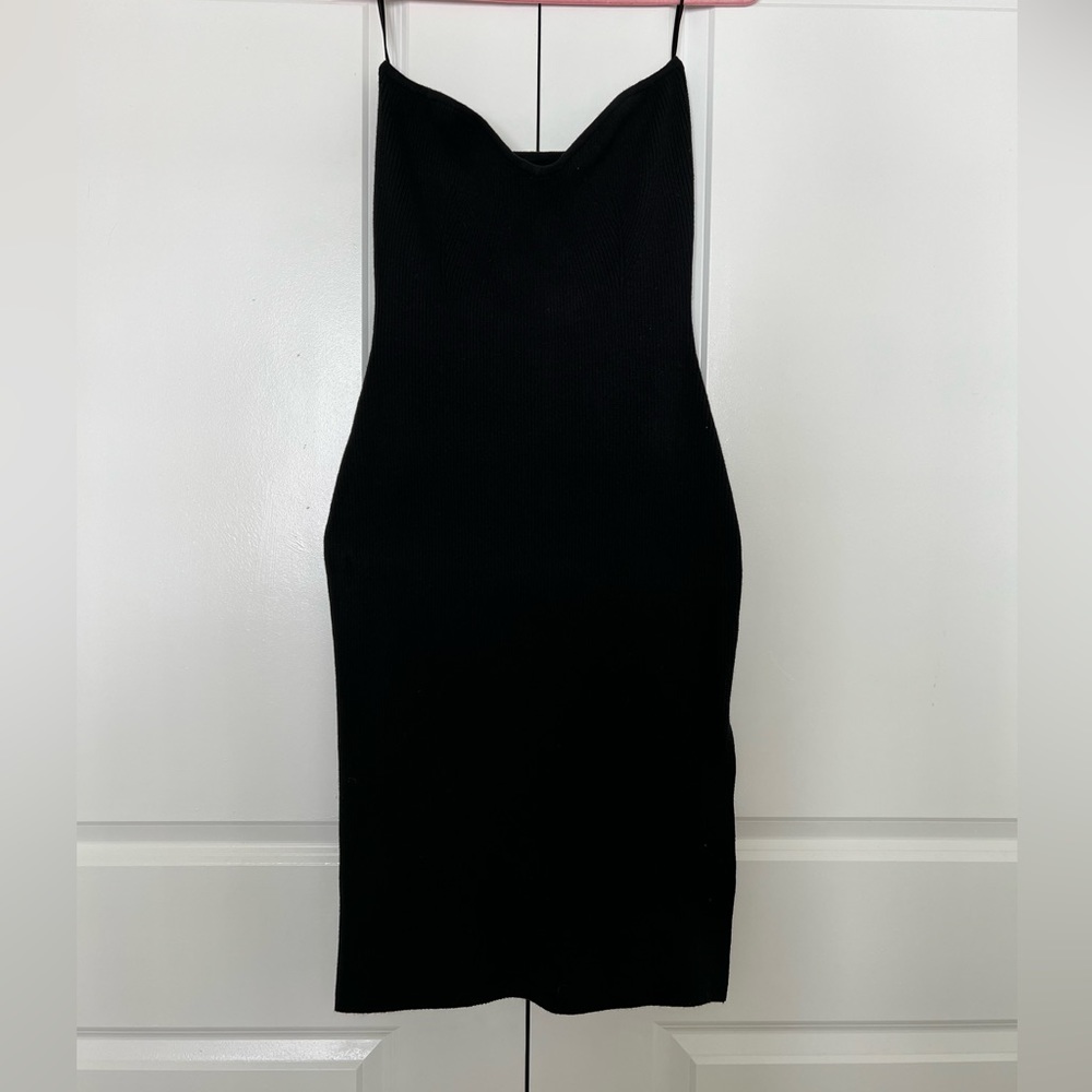 Abercrombie & Fitch Strapless Sweater Dress